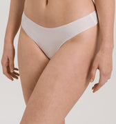 71225 Invisible Cotton Thong - 101 White