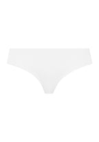 71227 Invisible Cotton Hi Cut Brief - 101 White