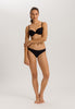 Invisible Cotton Cotton Blend Thong | Black 71242-019