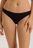 Invisible Cotton Cotton Blend Thong | Black 71242-019