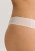 Invisible Cotton Cotton Blend Thong | Powder 71242-1381