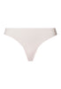 Invisible Cotton Cotton Blend Thong | Powder 71242-1381