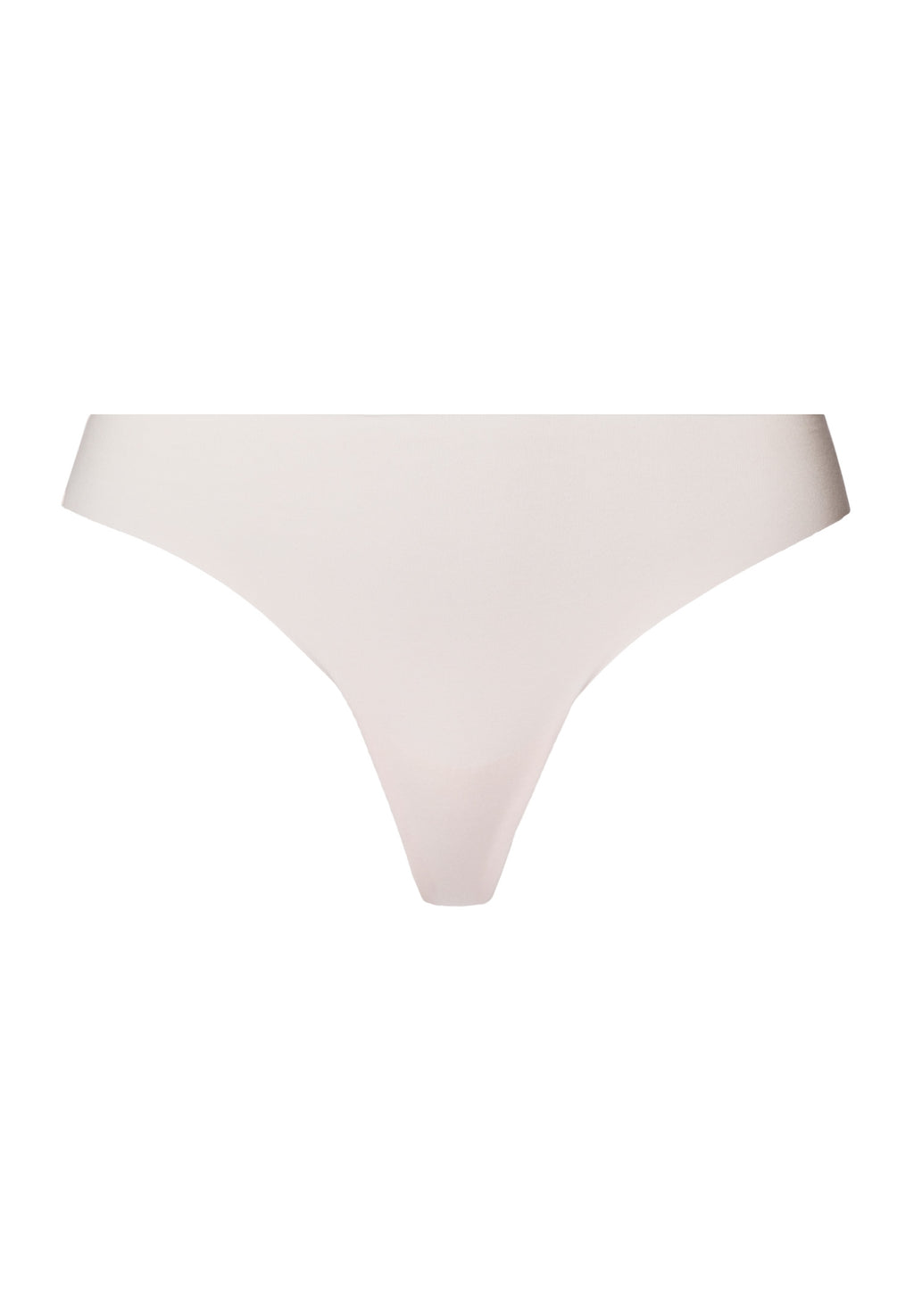 Invisible Cotton Cotton Blend Thong | Powder 71242-1381