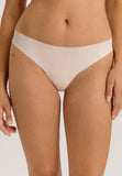 Invisible Cotton Cotton Blend Thong | Powder 71242-1381