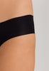 Invisible Cotton Cotton Blend Hi-Cut Brief | Black 71243-019