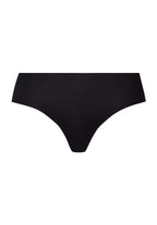 Invisible Cotton Cotton Blend Hi-Cut Brief | Black 71243-019
