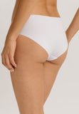 Invisible Cotton Cotton Blend Hi-Cut Brief | White 71243-101