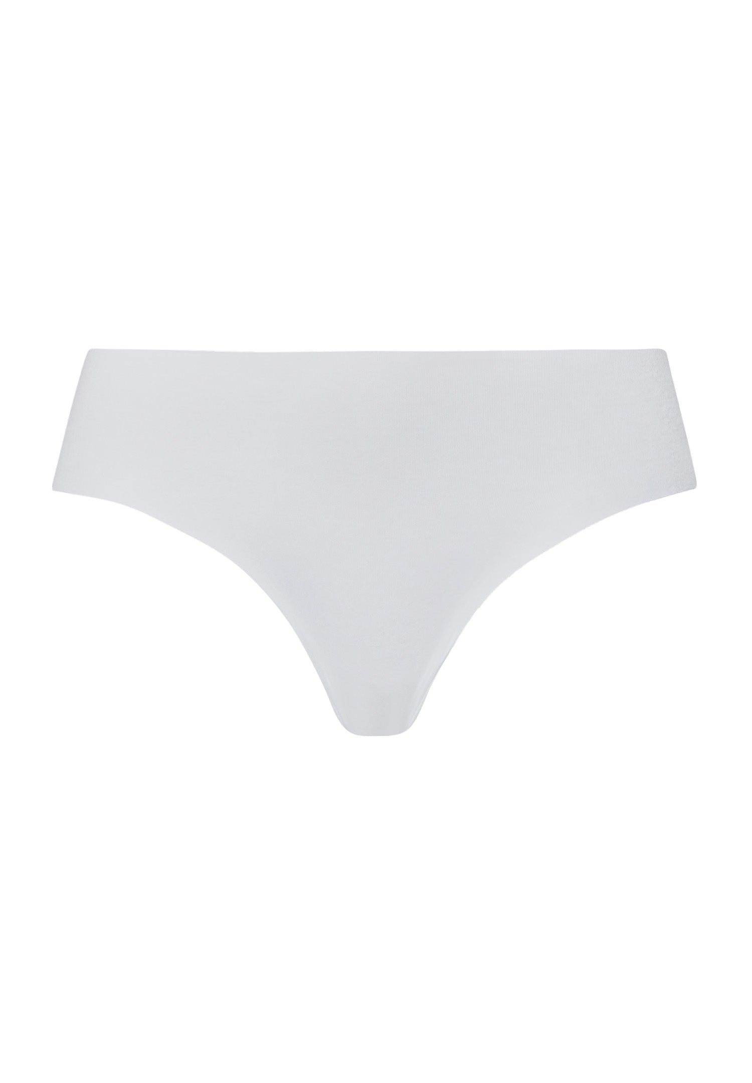 Invisible Cotton Cotton Blend Hi-Cut Brief | White 71243-101