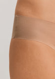 Invisible Cotton Cotton Blend Hi-Cut Brief | Beige 71243-1272