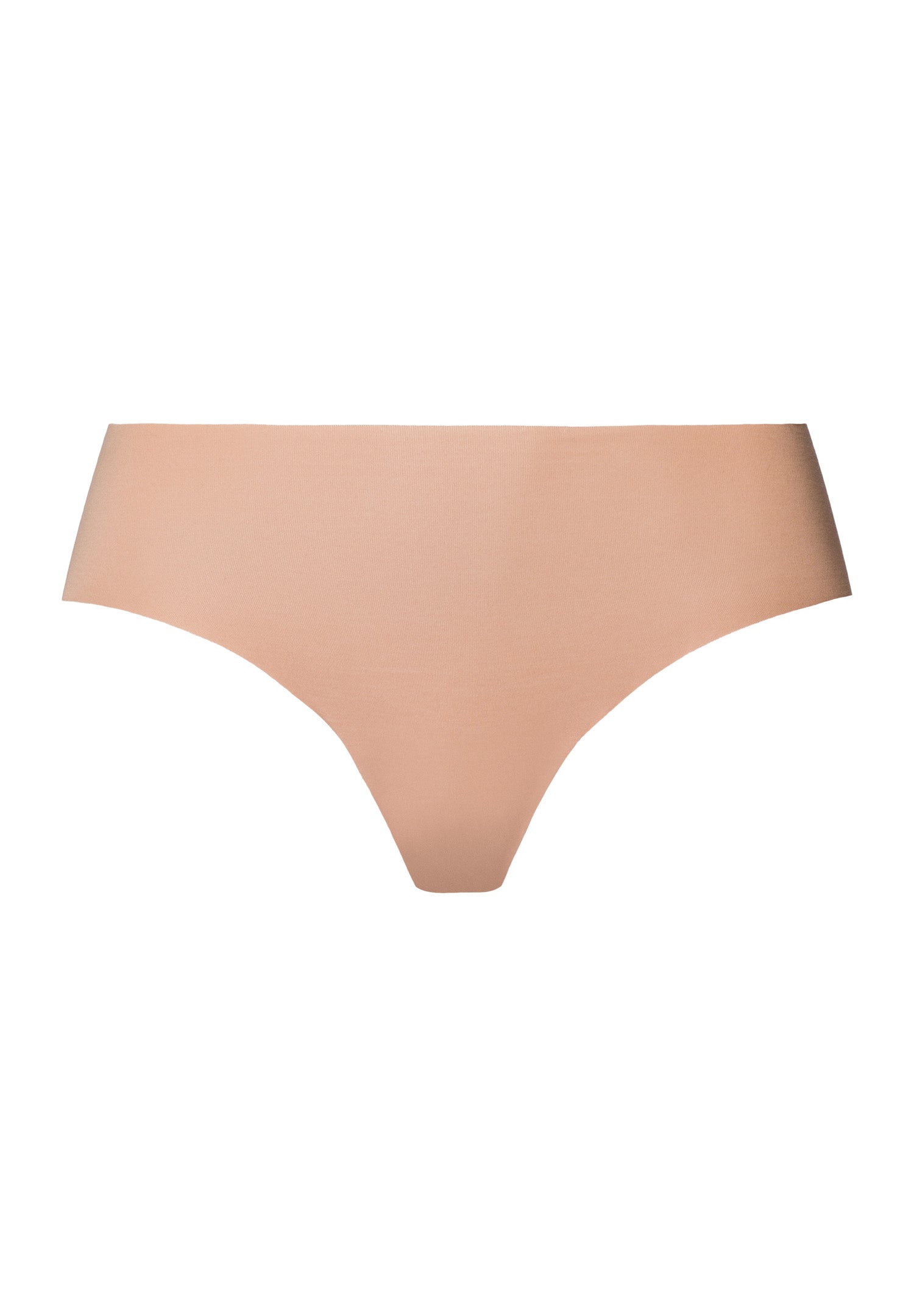 Invisible Cotton Cotton Blend Hi-Cut Brief | Beige 71243-1272