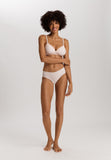 Invisible Cotton Cotton Blend Hi-Cut Brief | Powder 71243-1381