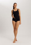 Invisible Cotton Cotton Blend Full Brief | Black 71244-019