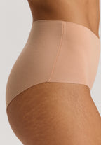 Invisible Cotton Cotton Blend Full Brief | Beige 71244-1272