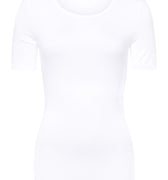 71258 Soft Touch Short Sleeve Top - 101 White