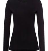 71259 Soft Touch Long Sleeve Top - 019 Black