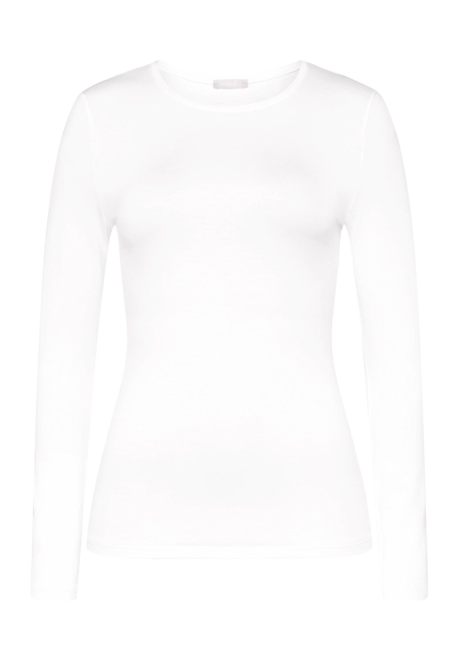 71259 Soft Touch Long Sleeve Top - 101 White