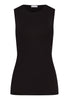 71261 Soft Touch Built Up Tank - 019 Black