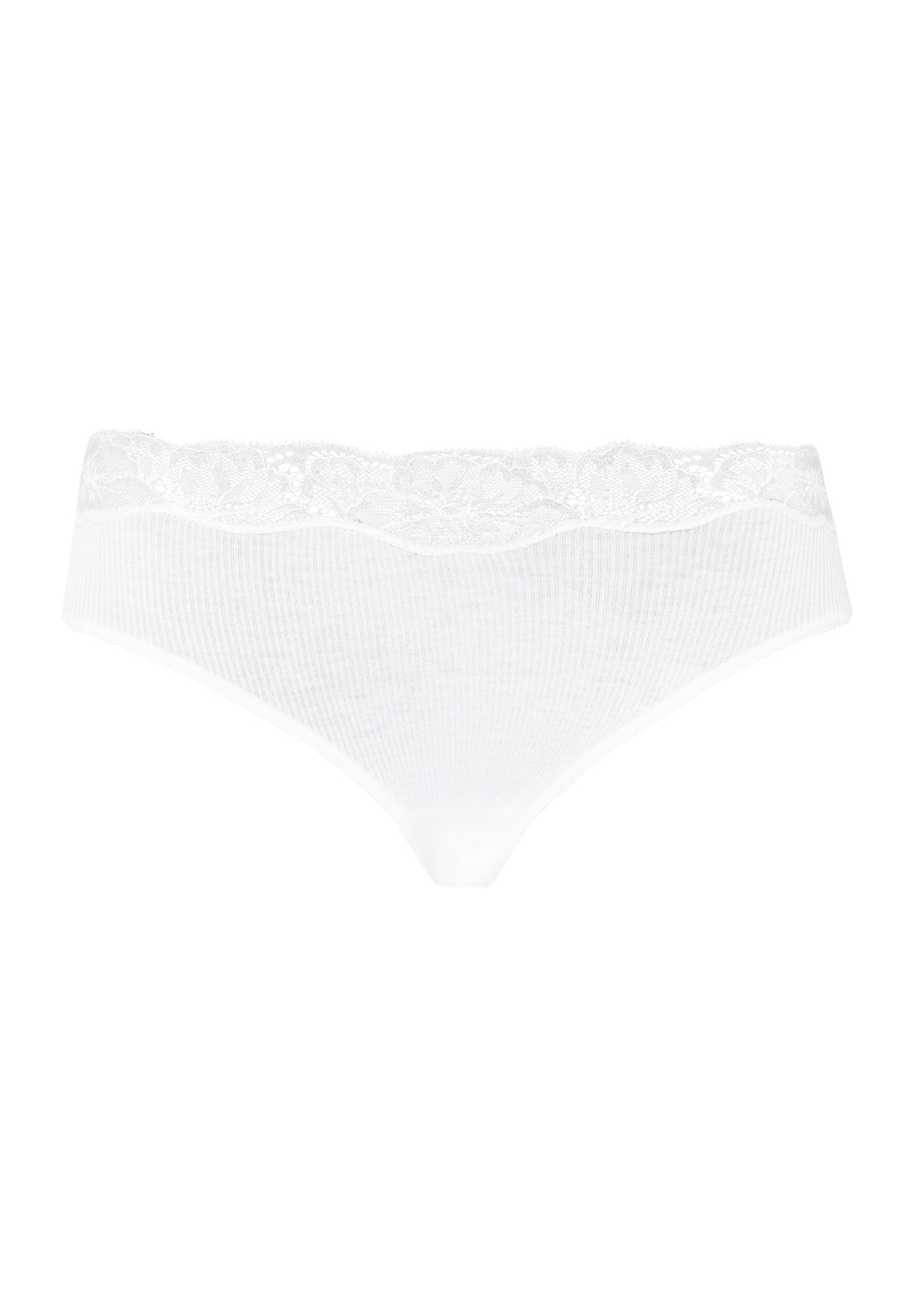 71378 High Cut Brief - 101 White