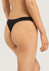 71402 Cotton Sensation Thong - 019 Black