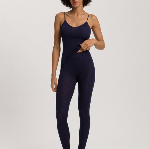 Woolen Silk W Camisole | Night Blue 71415-2624