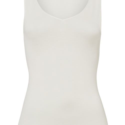 71416 Woolen Silk W Tank Top - 795 Cygne