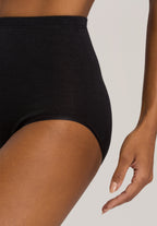 71420 Woolen Silk W Full Brief - 018 Black