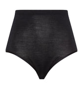 71420 Woolen Silk W Full Brief - 018 Black