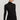 71423 Woolen Silk W Turtleneck Shirt - 018 Black