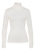 71423 Woolen Silk W Turtleneck Shirt - 795 Cygne