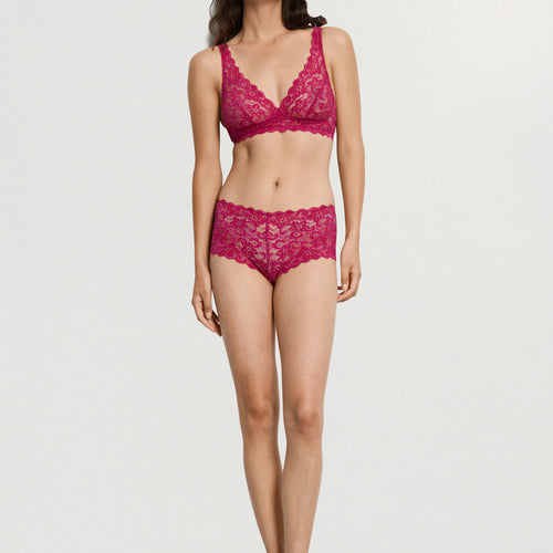 Luxury Moments Lace Boyleg | Light Sangria 71447-2465