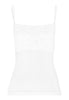 71448 Luxury Moments Wide Lace Spg Cami - 101 White