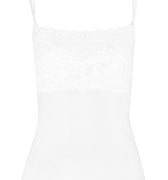 71448 Luxury Moments Wide Lace Spg Cami - 101 White