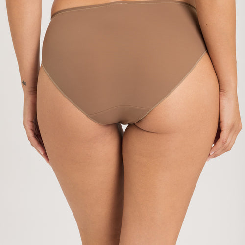 71457 Allure Hi Cut Brief - 2882 Dark Taupe