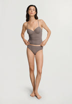 Allure High Cut Brief | Taupe 71457-3083