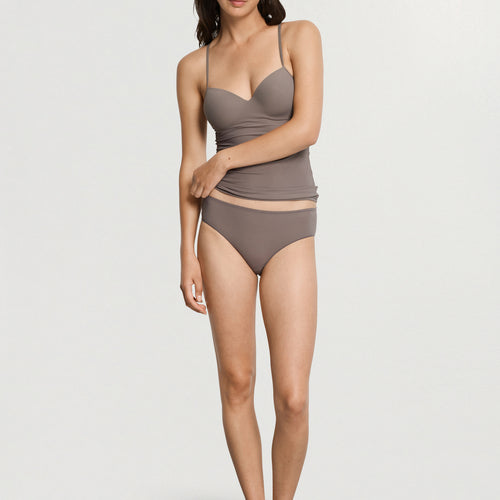 Allure Padded Bra Camisole | Taupe 71462-3083