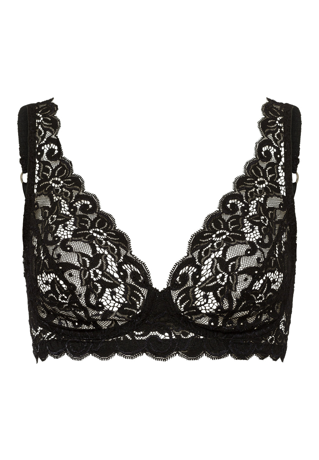 71465 Luxury Moments Lace Soft Cup Bra - 019 Black