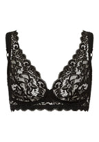 71465 Luxury Moments Lace Soft Cup Bra - 019 Black
