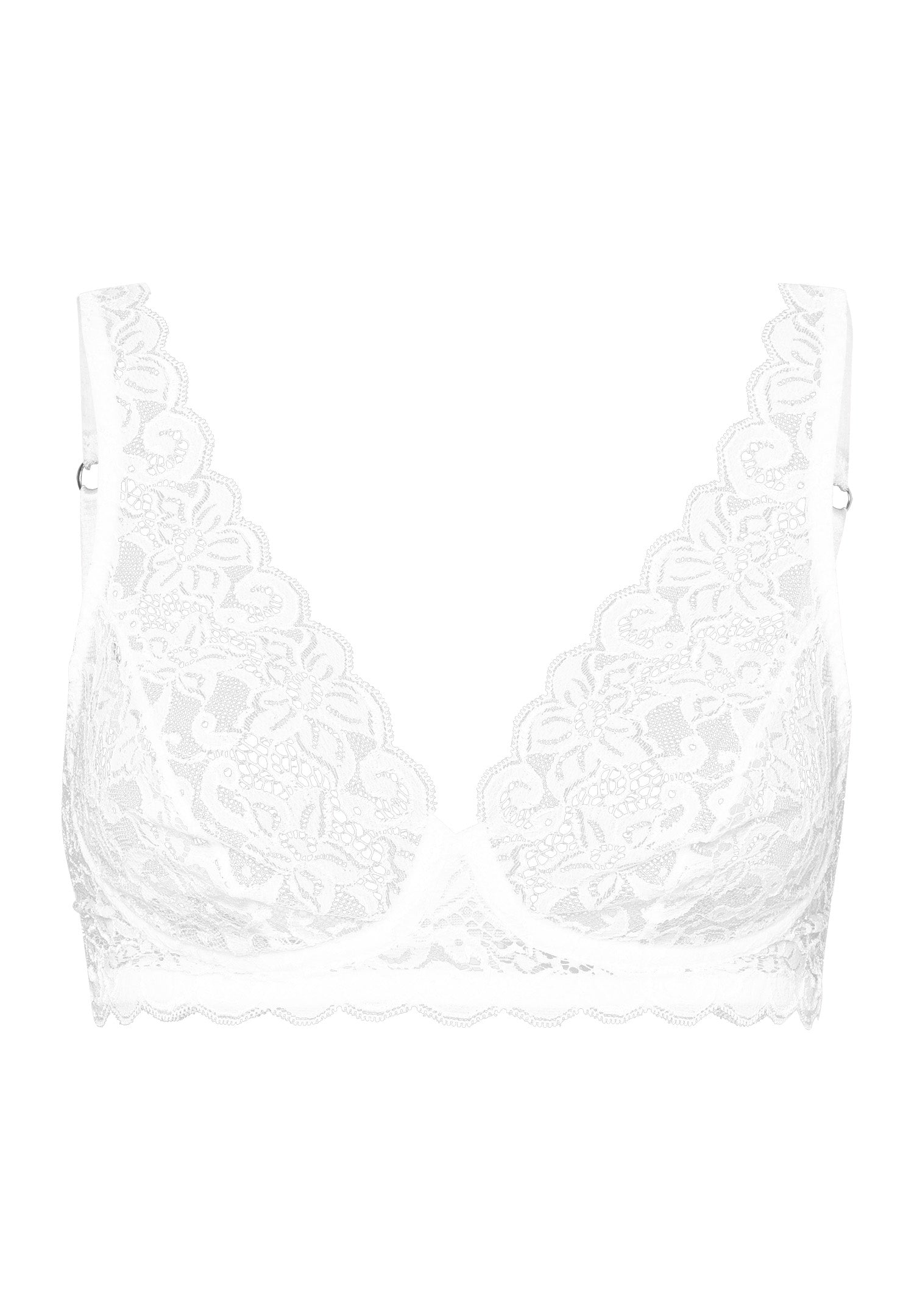 71465 Luxury Moments Lace Soft Cup Bra - 101 White