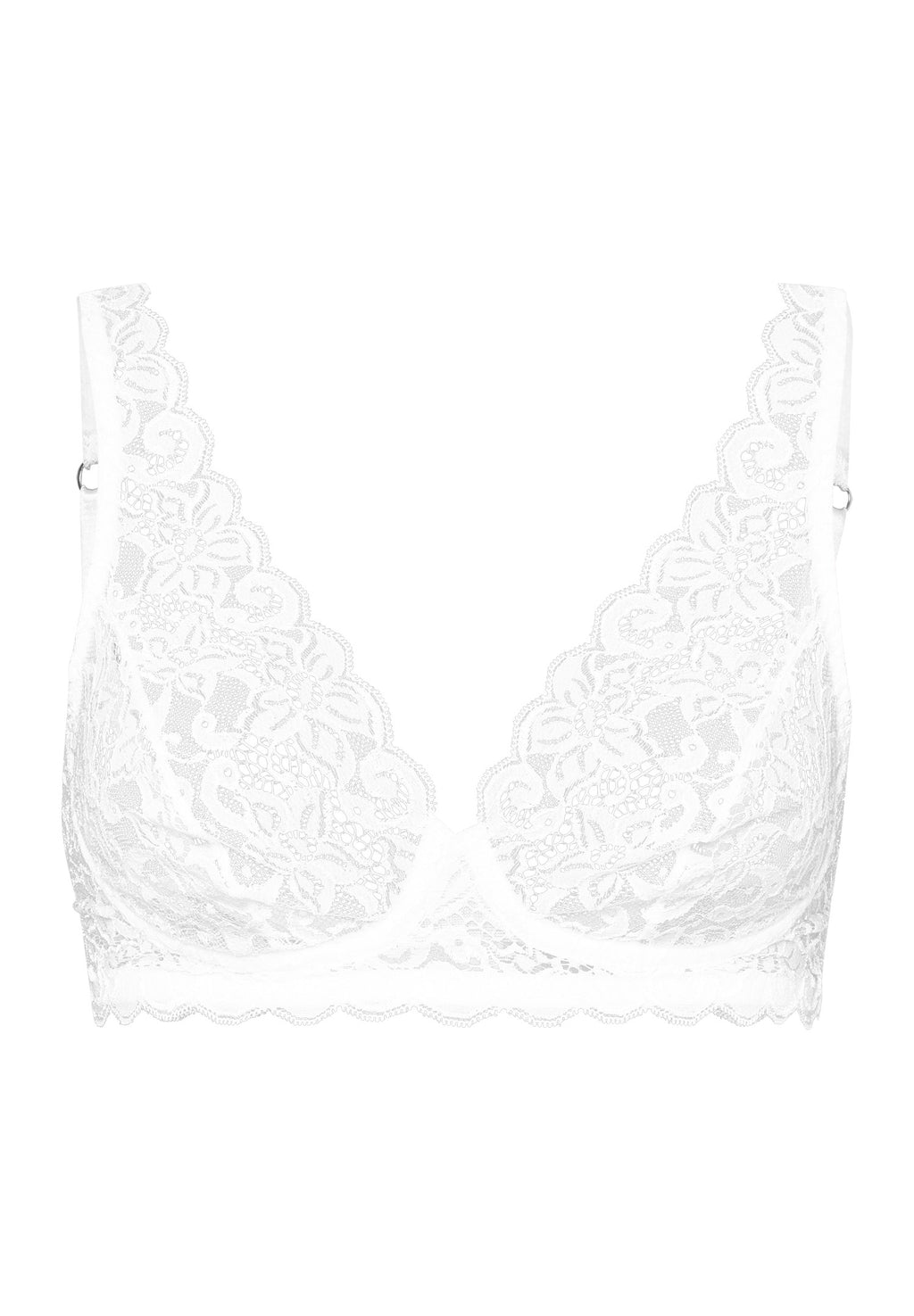 71465 Luxury Moments Lace Soft Cup Bra - 101 White