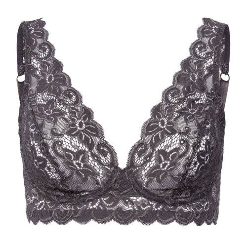 Luxury Moments Lace Soft Cup Bra | Black Pearl 71465-2183