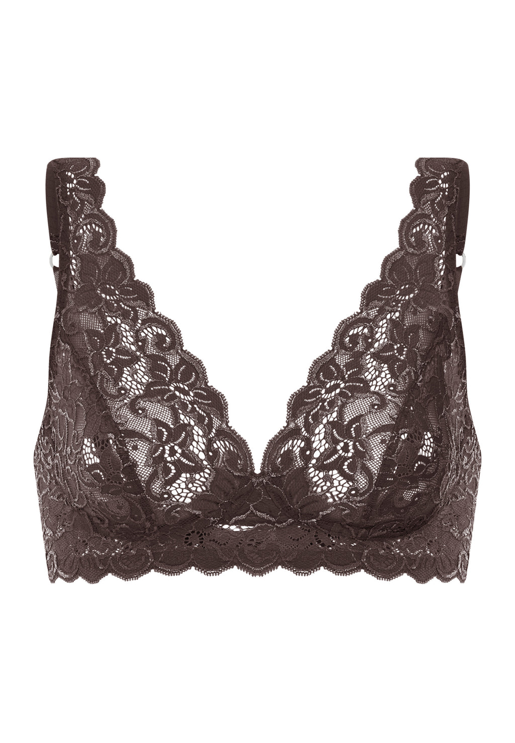 Luxury Moments Lace Soft Cup Bra | Dark Mocha 71465-2185