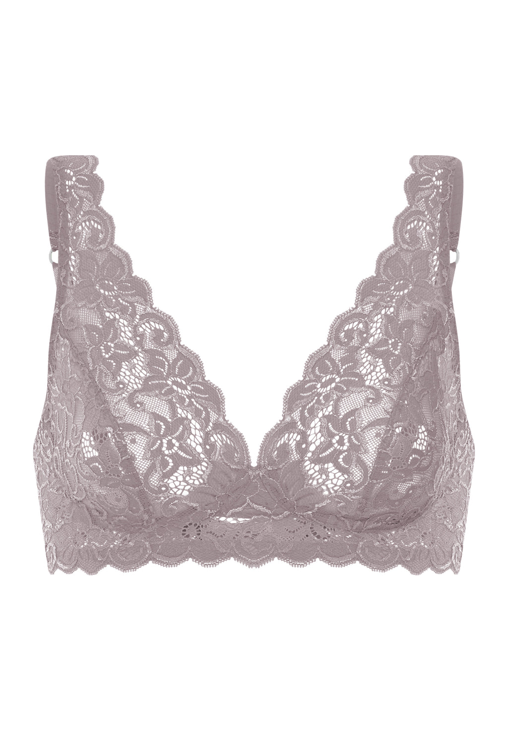 Luxury Moments Lace Soft Cup Bra | Stormy Rose 71465-2467