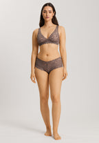 71465 Luxury Moments Lace Soft Cup Bra - 2756 Stonewash