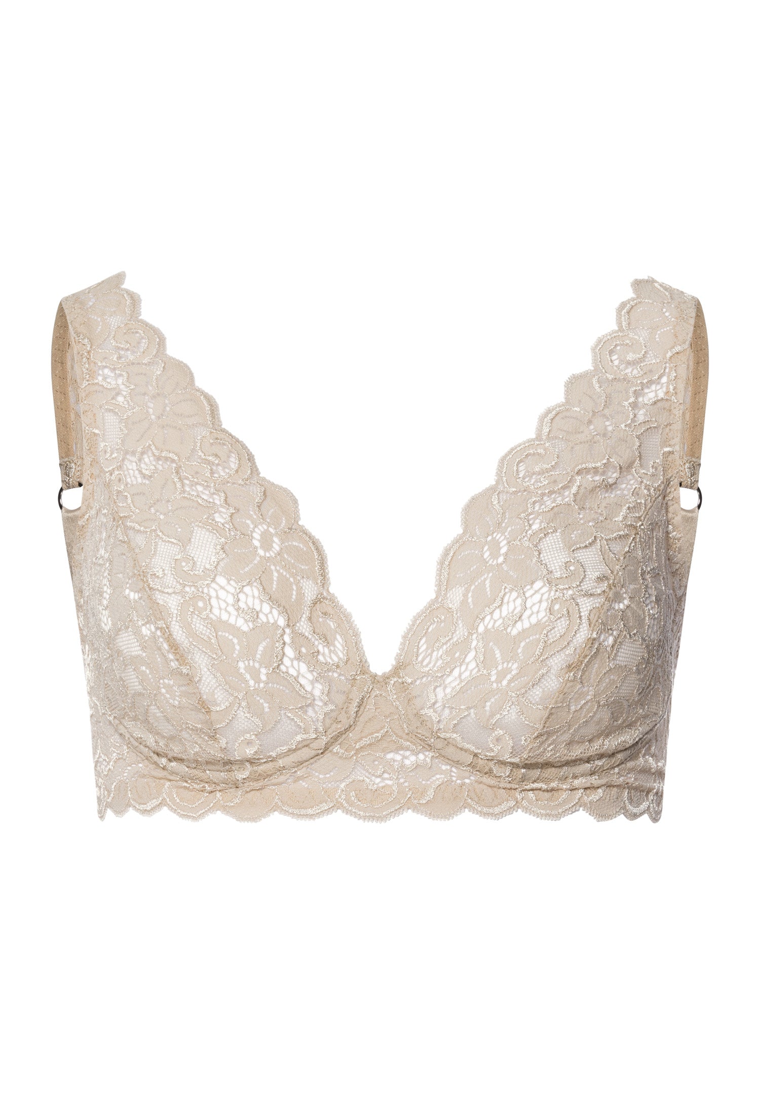 Luxury Moments Lace Soft Cup Bra | Iced Cappuccino 71465-2846