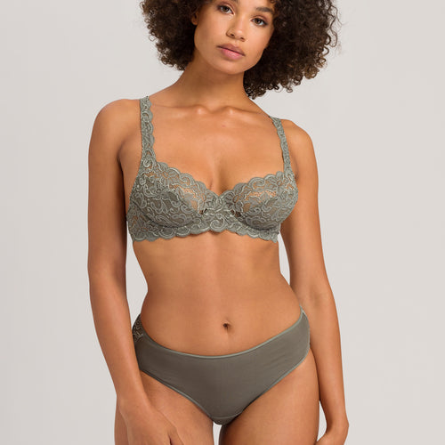 71467 Moments Underwire Bra - 2668 Antique Green