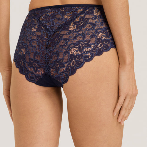 71480 Moments Lace-Back Brief - 1610 Deep Navy