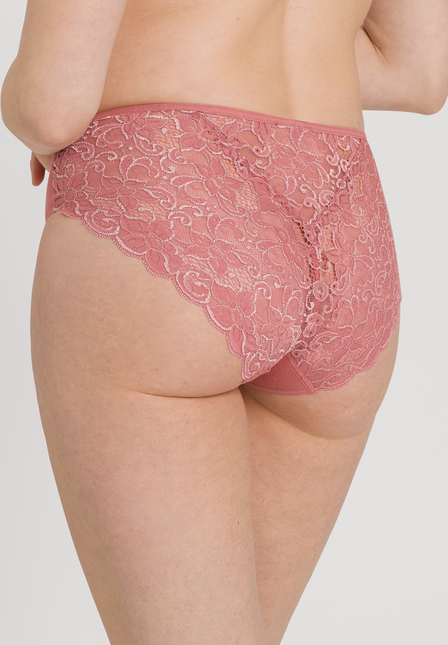 71480 Moments Lace-Back Brief - 2408 Sweet Pepper