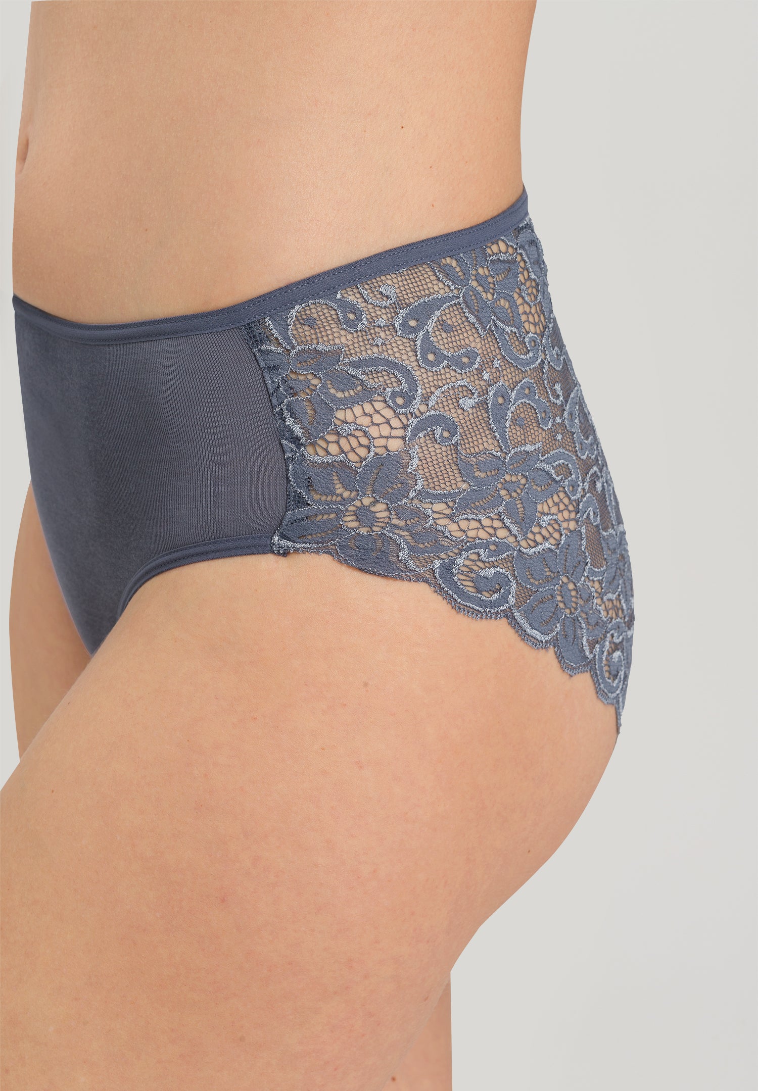 71480 Moments Lace-Back Brief - 2656 Pigeon