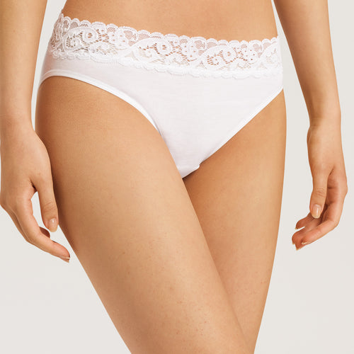 71481 Moments Hi-Cut Brief - 101 White