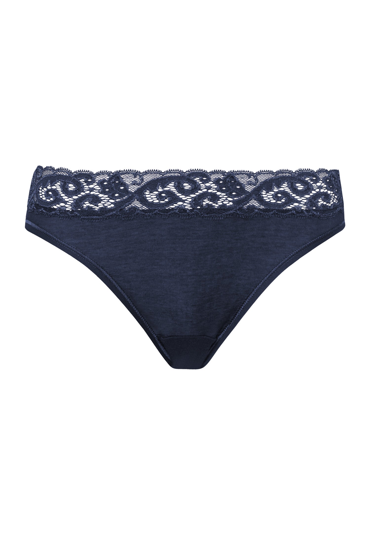 71481 Moments Hi-Cut Brief - 1610 Deep Navy